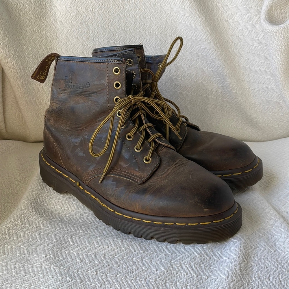 Doc Marten Boots Unisex Brown